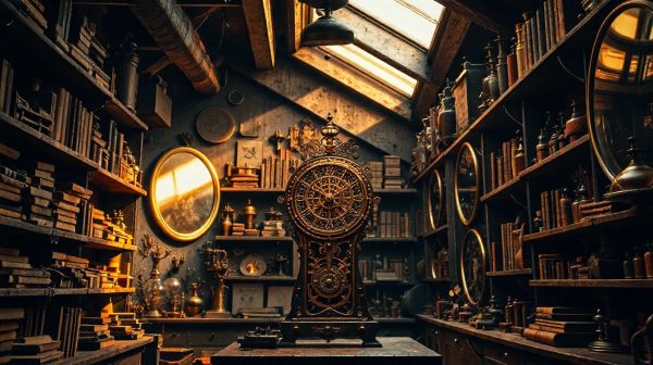 Exploring modern creativity inspired by vintage steampunk visions